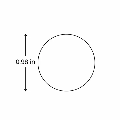 0.98 in